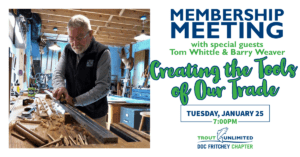 Read more about the article CANCELLED: January Membership Meeting – “Creating the Tools of Our Trade”